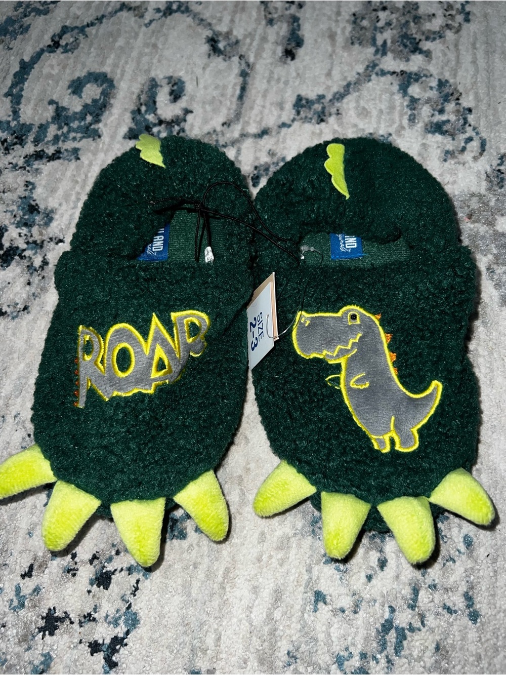 Kids Dinosaur Slippers